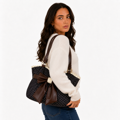 Nerel - Torba Cocoa Bow